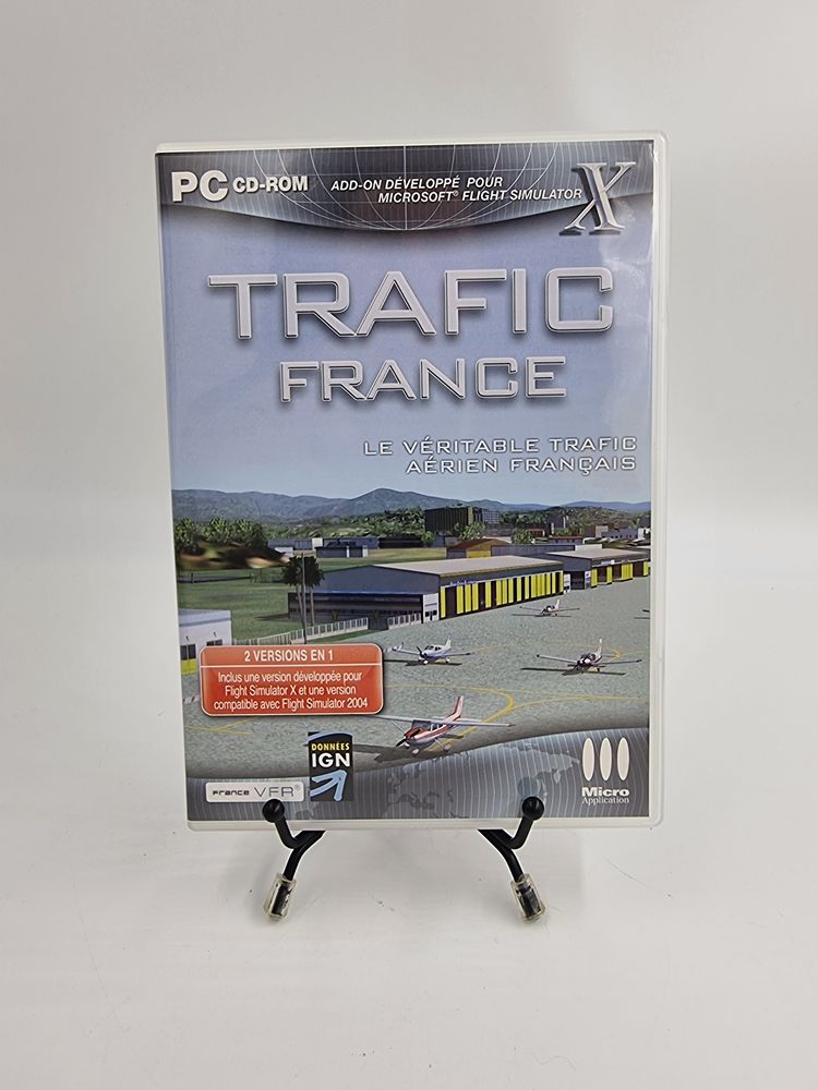 Jeu PC Trafic France pour Flight Simulator X en boite, sans 12 Vulbens (74)