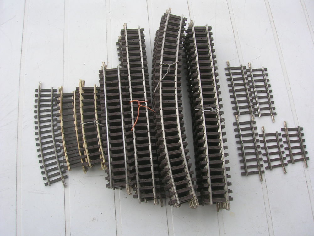 Train HO Hornby Lot de 48 rails pas jouef 30 Marseille 1 (13)