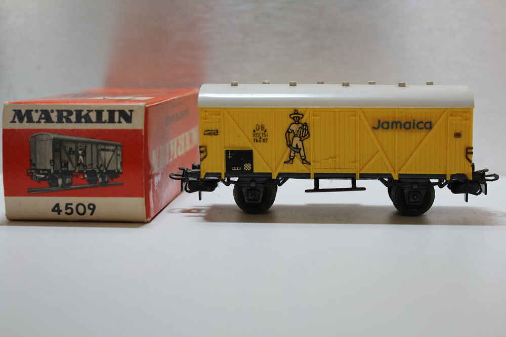 train HO MARKLIN fourgon transport de banane  jamaica  21 Colombes (92)