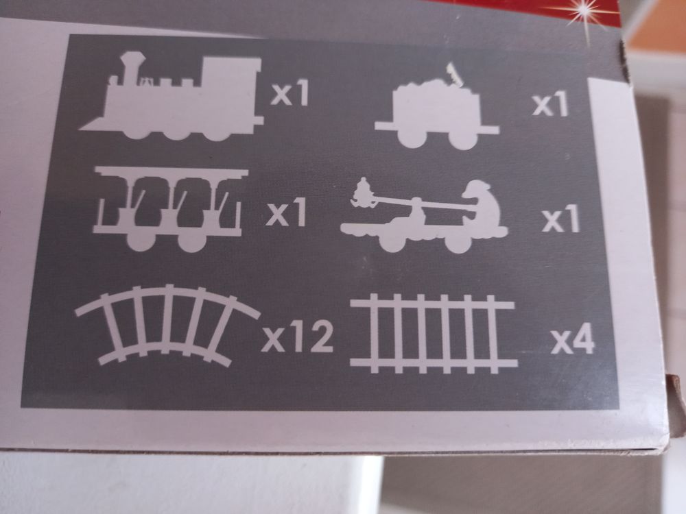 Train de NOEL  � piles ou �lectrique 6 Notre-Dame-de-Bondeville (76)