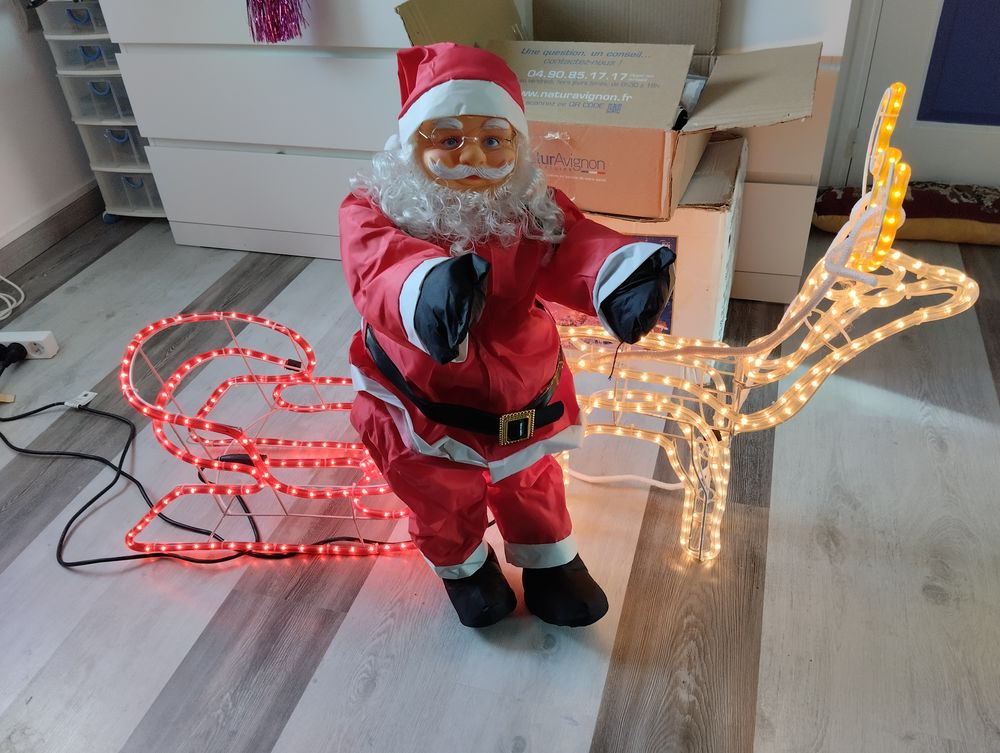 Achetez traineau p?�re noel occasion, annonce vente ?� Savign?�-sur-Lathan (37) WB172717185