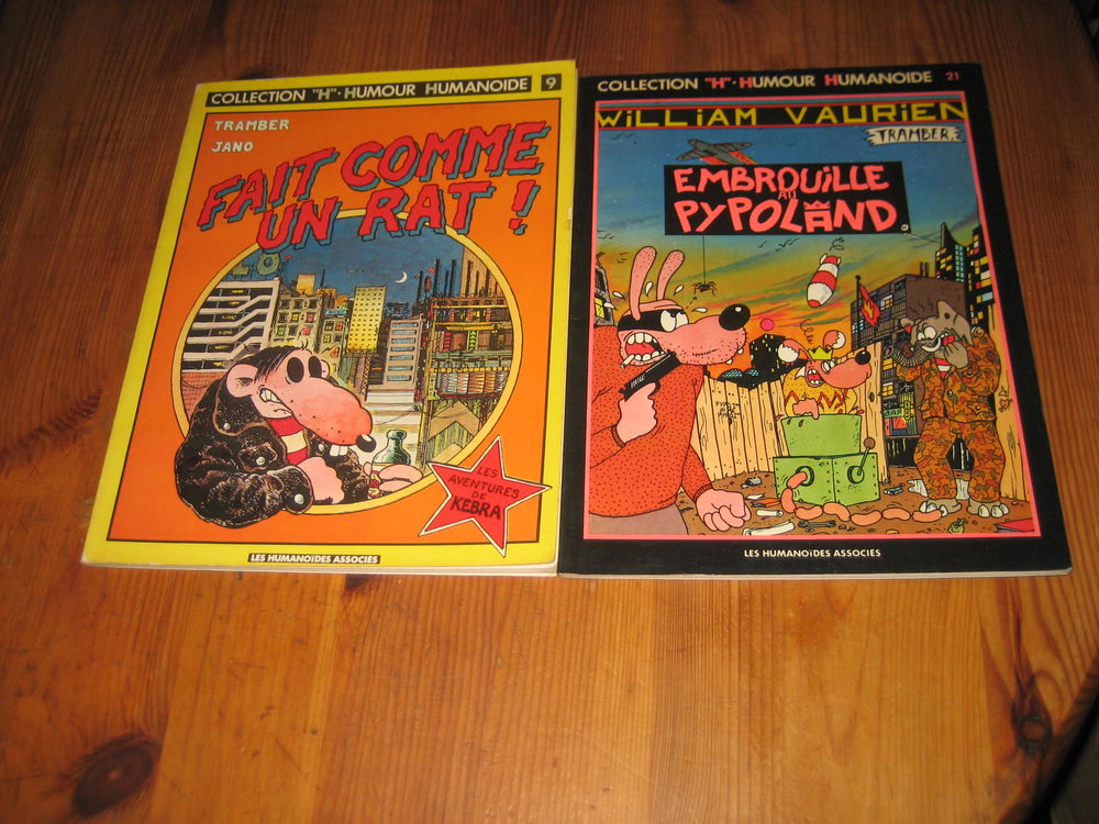 lot 2 bd de TRAMBER kebra fait comme un rat+william vaurien embrouille au pypoland 12 C�zy (89)