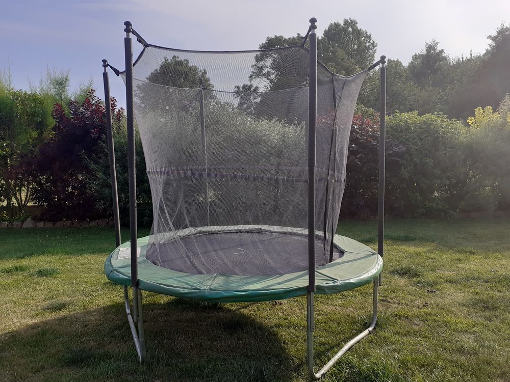 Trampoline 140 cm diam�tre 70 Croisette (62)