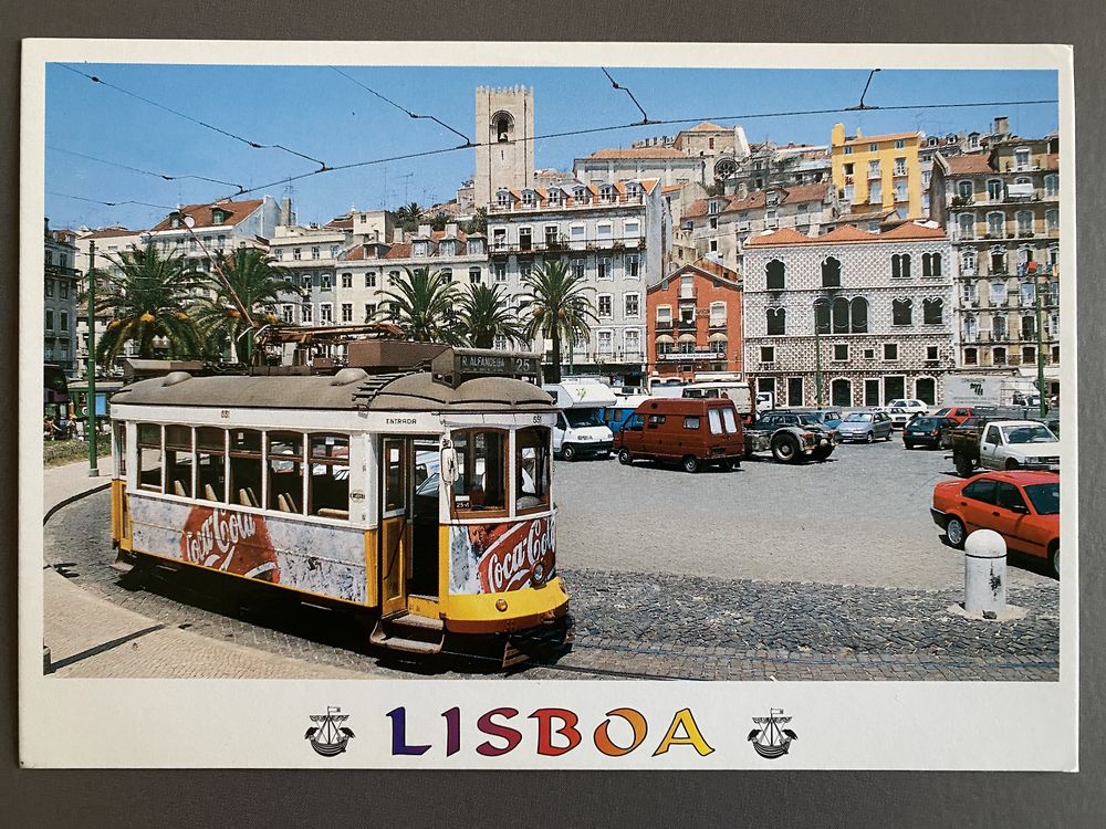 Tramway N�25 LISBOA  casas dos Bicos - S� - Carte Postale 3 Jou�-l�s-Tours (37)