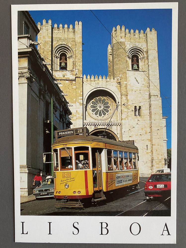 Tramway N�28 LISBOA - S�  Catedral- Carte Postale 3 Jou�-l�s-Tours (37)