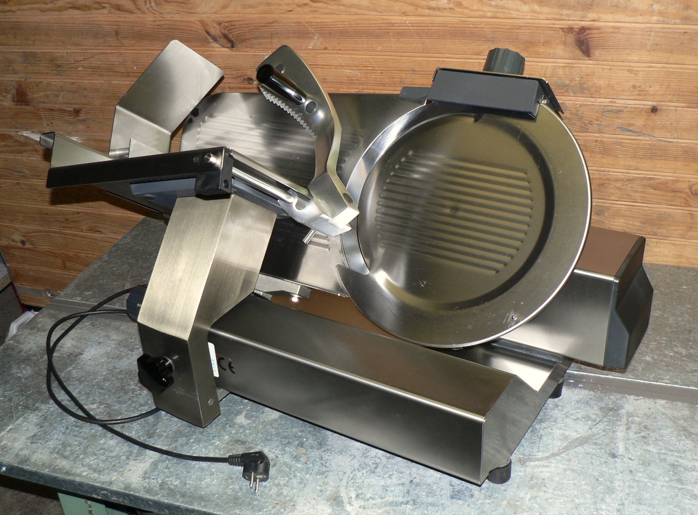 Trancheuse professionnelle BRAHER 350 INOX 600 Laxou (54)