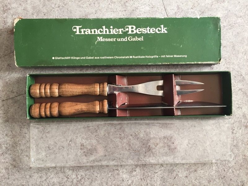 Tranchier Couverts Couteau & Fourchette Lisse Taille Lame &  10 Villefranche-sur-Mer (06)
