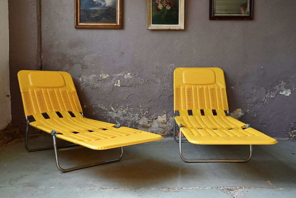 Transat Bain de soleil chaise longue vintage r�tro pop 200 Wintzenheim (68)