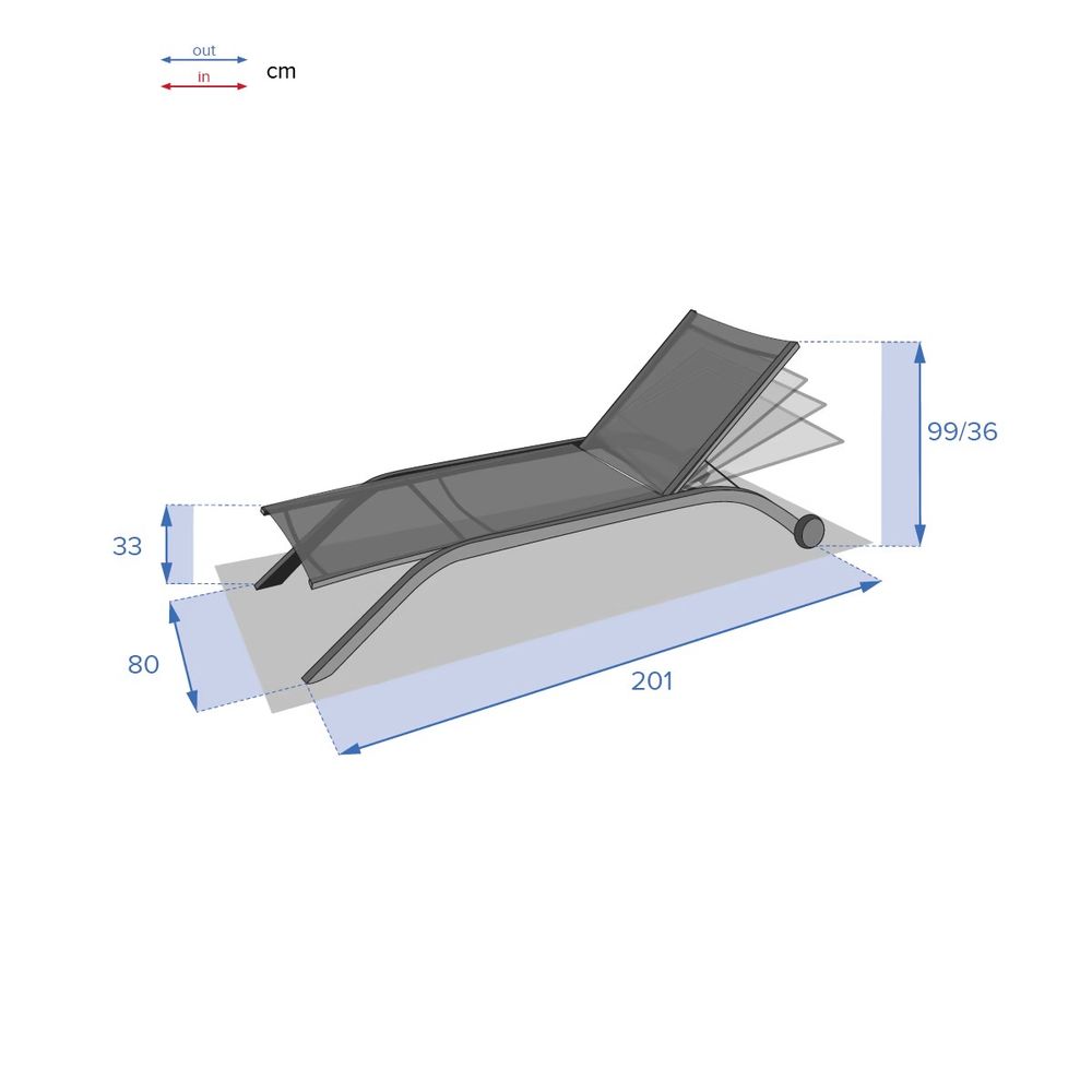 Transat MILENIO Anthracite & Graphite - 2 roues - Aluminium 119 Woippy (57)