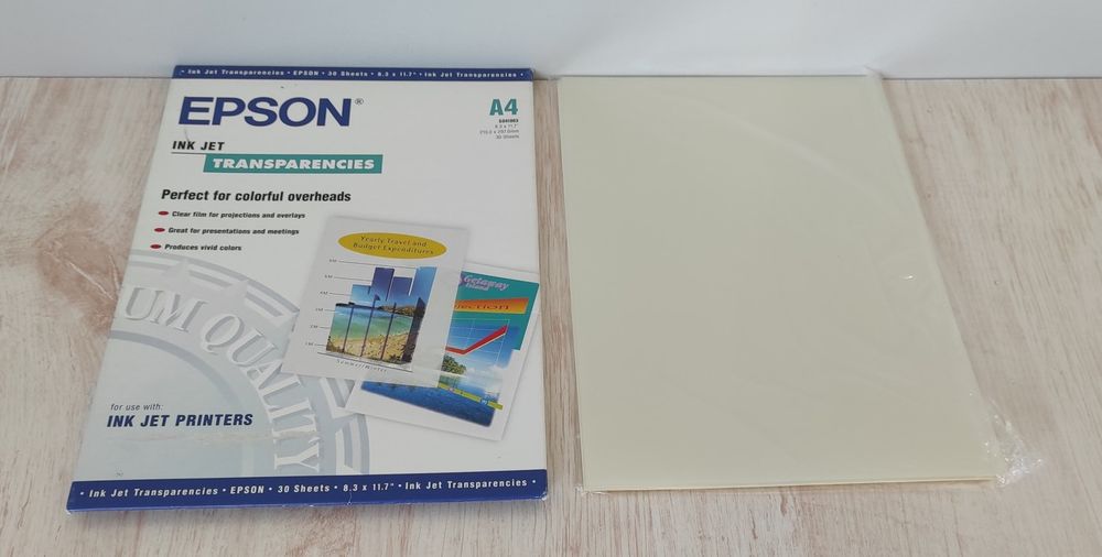 Transparents EPSON A4 pour JET - NEUFS 3 Metz (57)