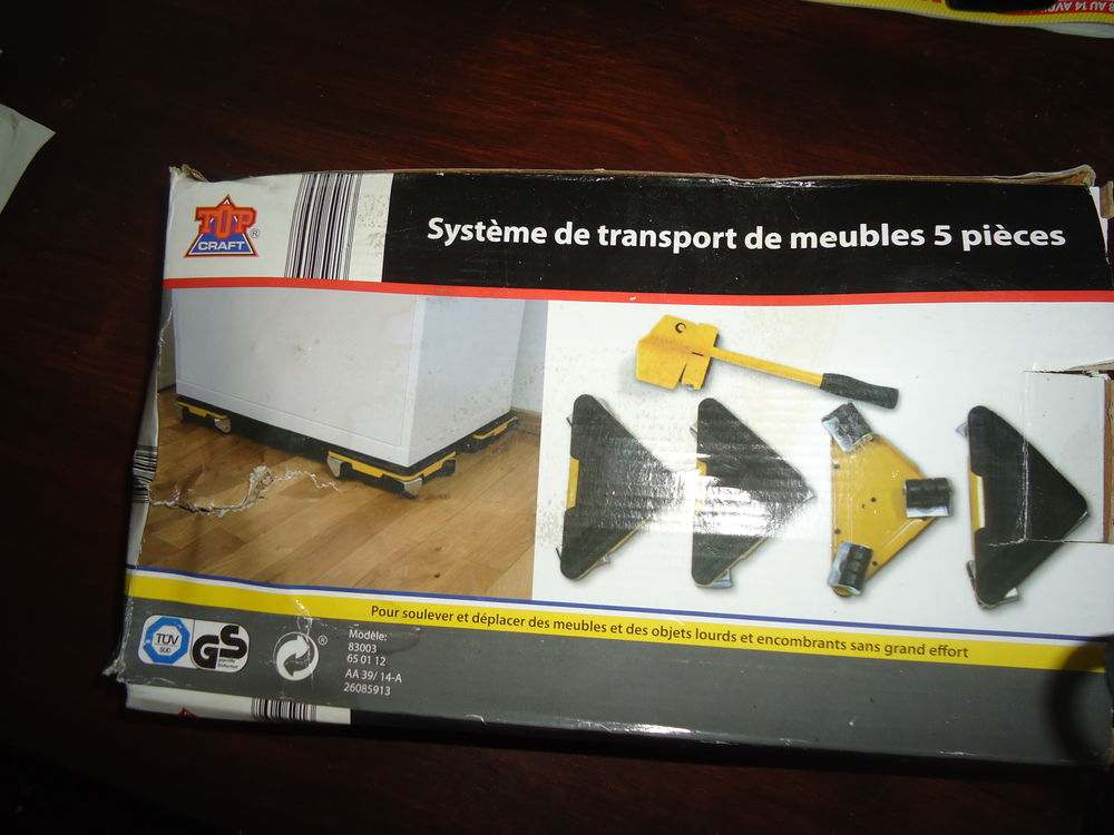 Set de transport de mobilier 5 pi�ces NEUF, 20 Torcy (77)