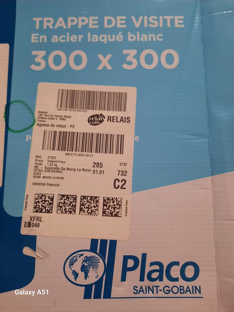 Trappe de visite tole 25 Bourg-la-Reine (92)