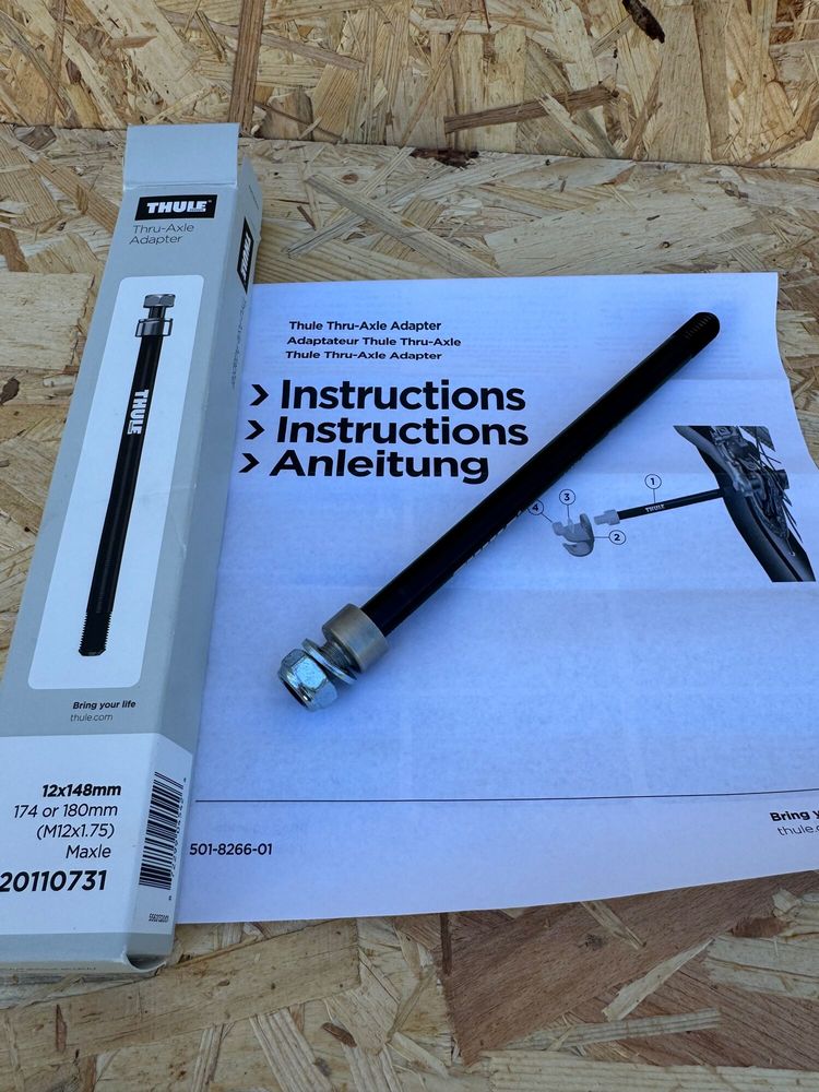 Axe traversant pour remorque 12mm x 174-180 x 1,75 35 Apremont (60)