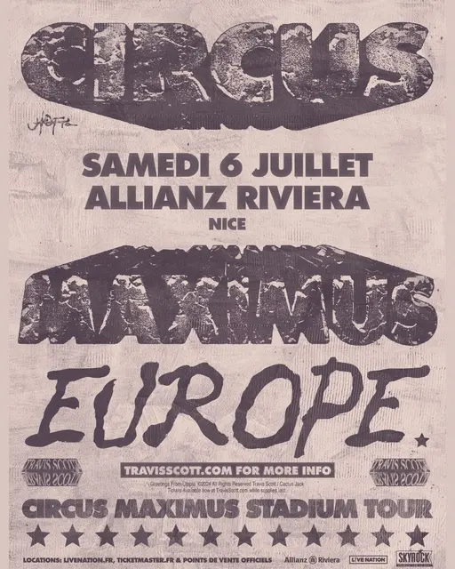 Travis scott concert Nice 130 Nice (06)