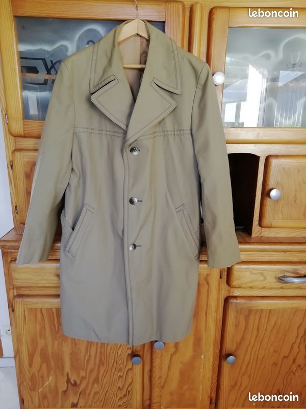 Trench coat beige ou imper taille XL 15 Vitr� (35)