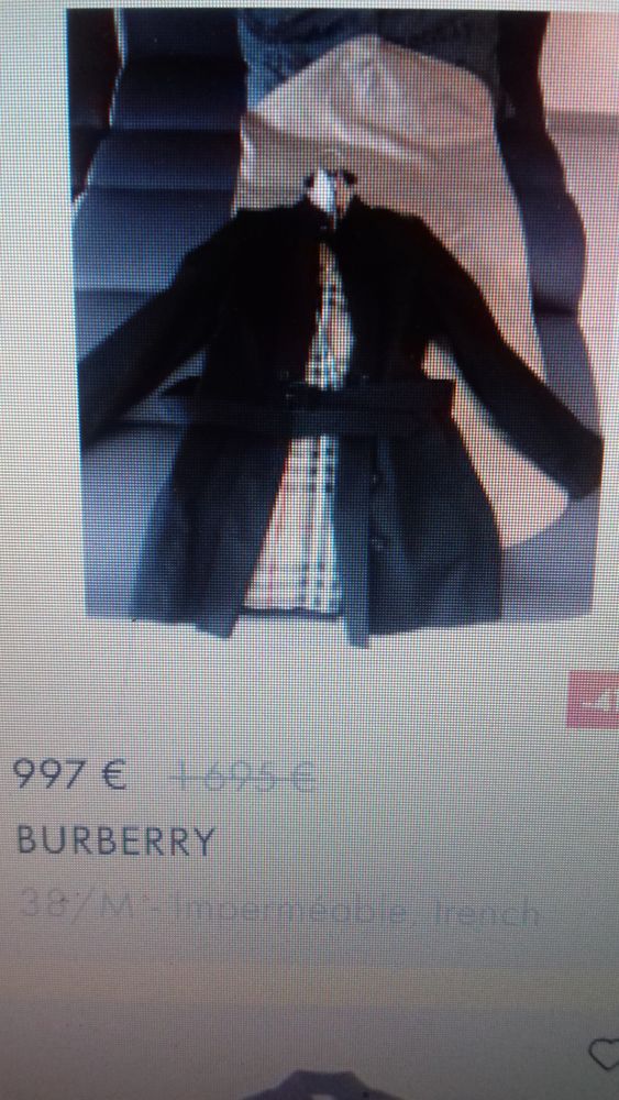 Trench Coat BURBERRY 650 Salses-le-Château (66)