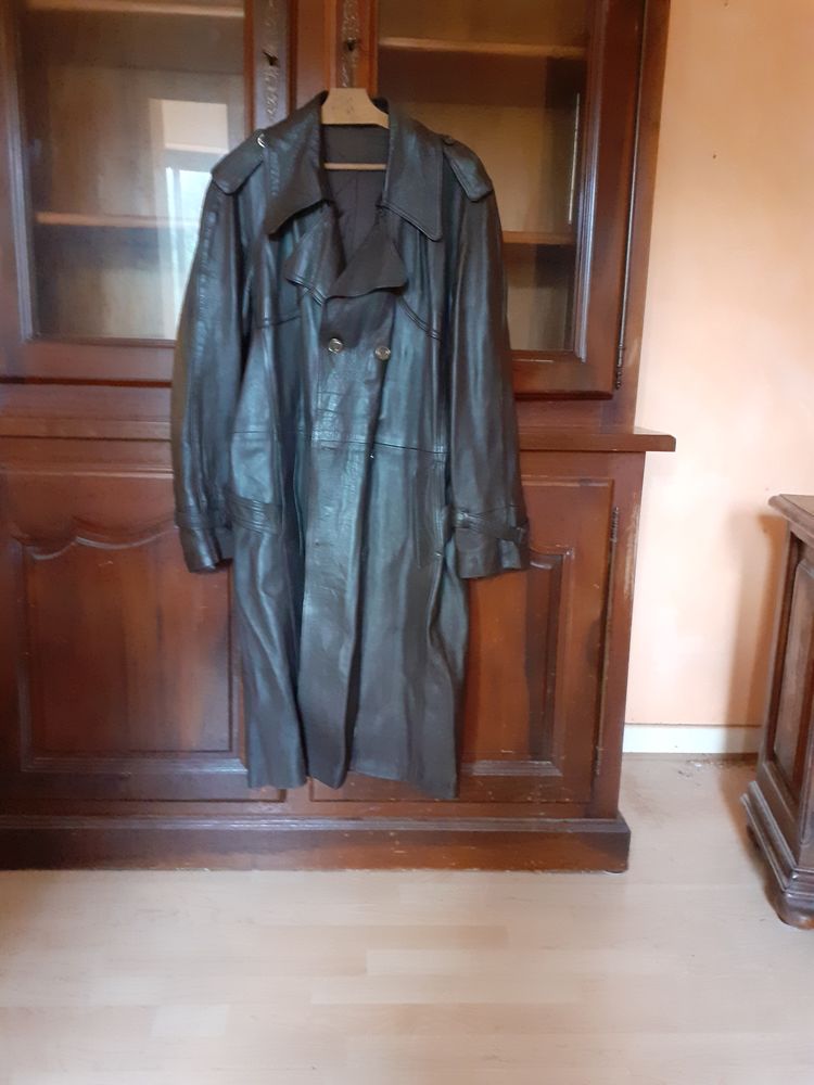 +trench coat en cuir 35 Vizille (38)