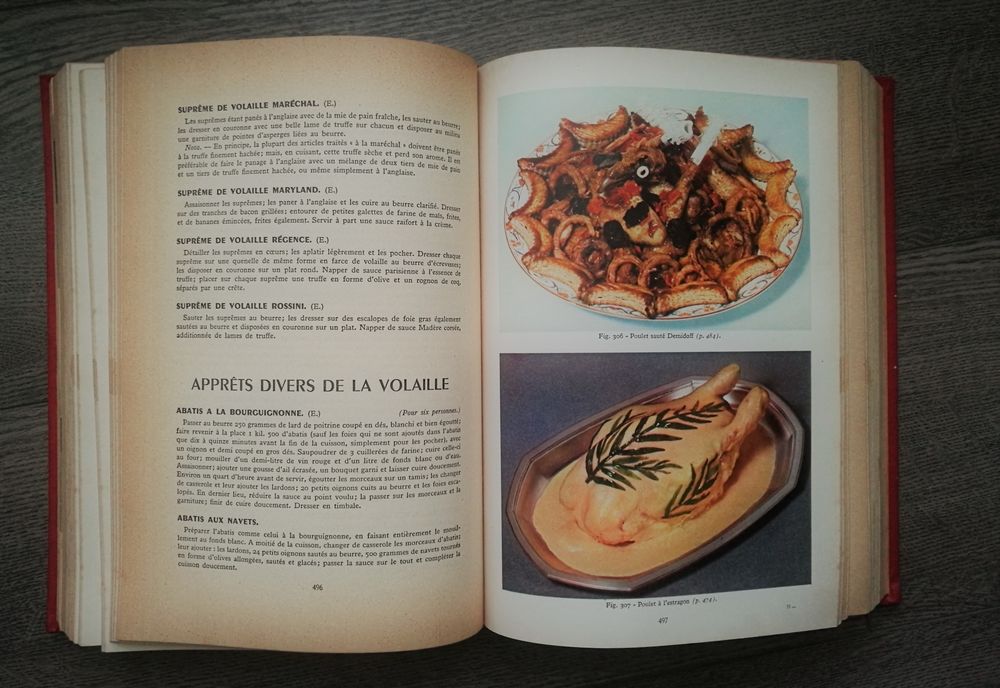 Tr�s ancien livre de cuisine : l'Art Culinaire Fran�ais 50 Toulouse (31)