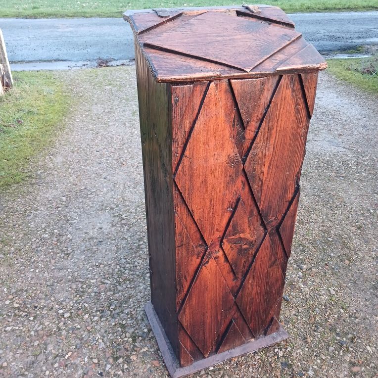 tr�s ancienne pani�re en bois 75 Vendeuvre-du-Poitou (86)