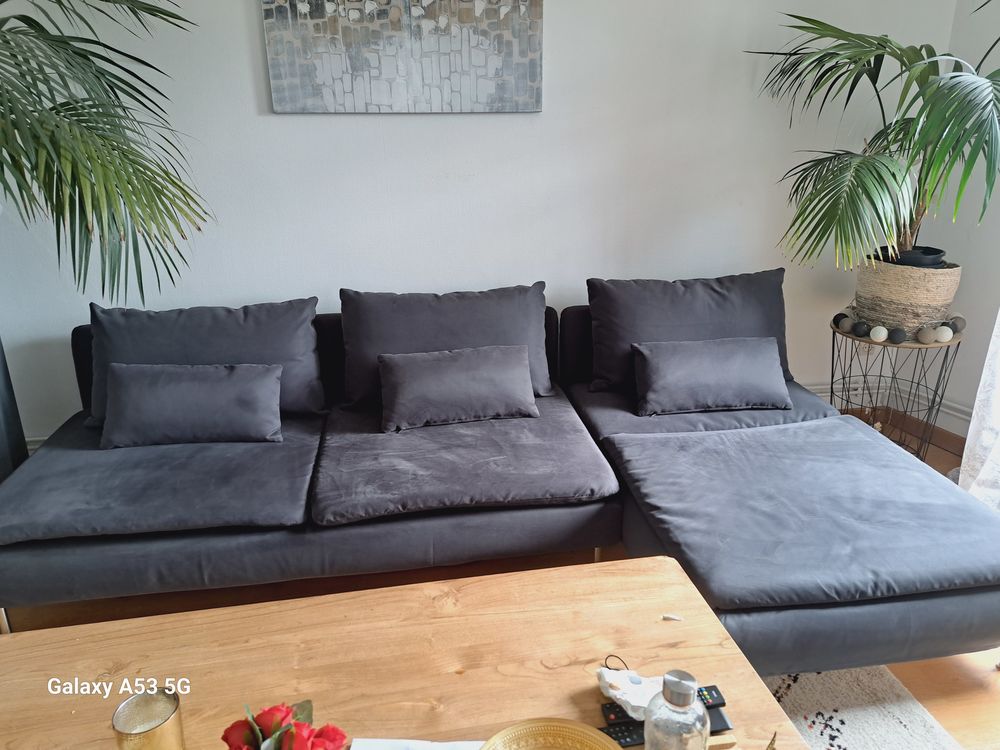 Tr�s beau canap� d angle m�ridienne 3 places 
Chaise longue 550 Mulhouse (68)