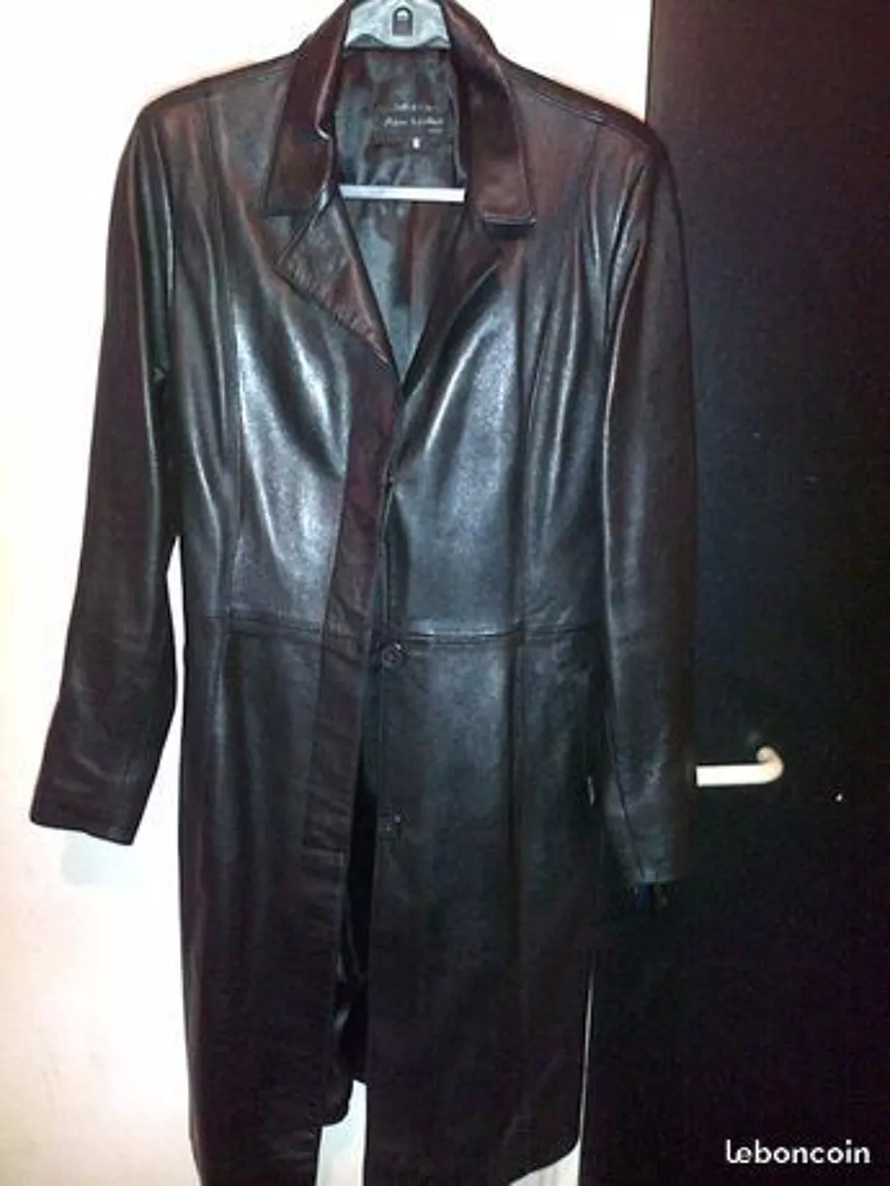 tr�s beau manteau en cuir femme 60 Villeneuve-le-Roi (94)