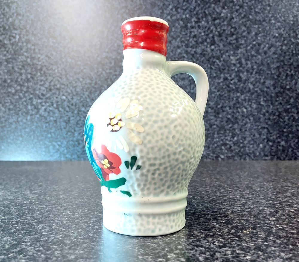 Tr�s beau petit vase d�cor� fleurs 3 Montigny-aux-Amognes (58)