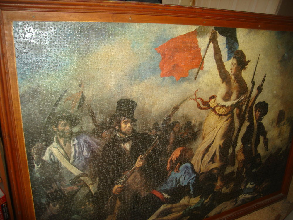 tr�s beau tableau Delacroix puzzle 10 000 pi�ces 100 M�ru (60)