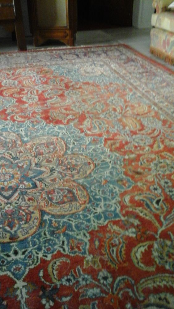 TRES BEAU TAPIS PERSAN NOUE MAIN 2200 All�gre-les-Fumades (30)