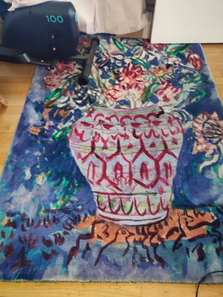 Tr�s beau tapis moderne 100 Paris 15 (75)