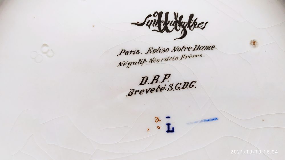 tr�s belle assiette murale 38cm Notre dame de paris 6 Florange (57)