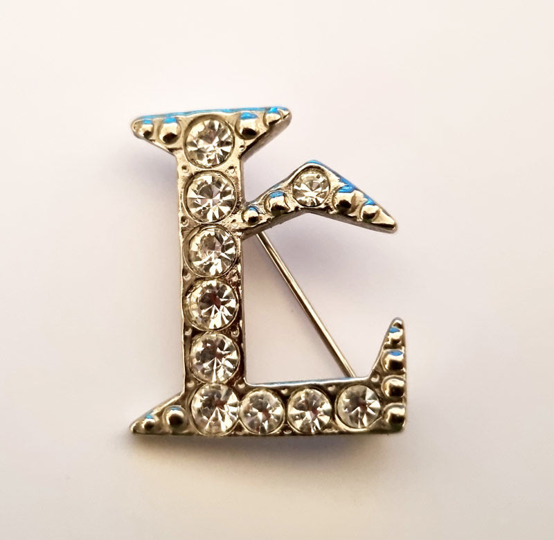 Tr�s belle broche Lanc�me avec strass, rare 22 Villeneuve-Loubet (06)