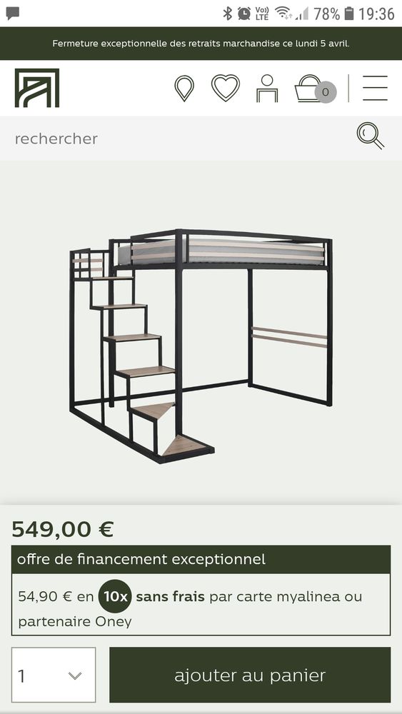 Tr�s belle mezzanine 200 Reims (51)