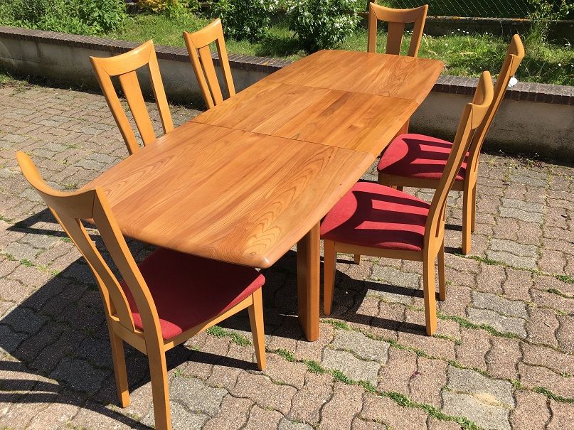 Tr�s belle salle � manger contemporaine en bois massif 390 Saint-Marcel (27)