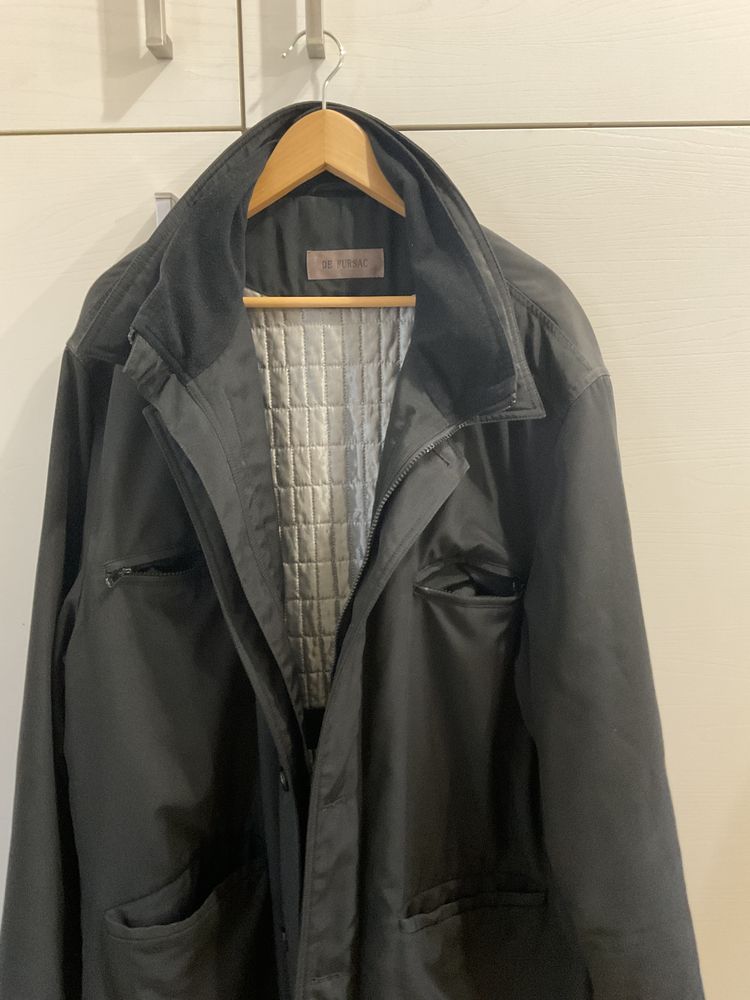 Tr�s belle veste 3/4 pratiquement neuve noire, je 40 Furiani (20)