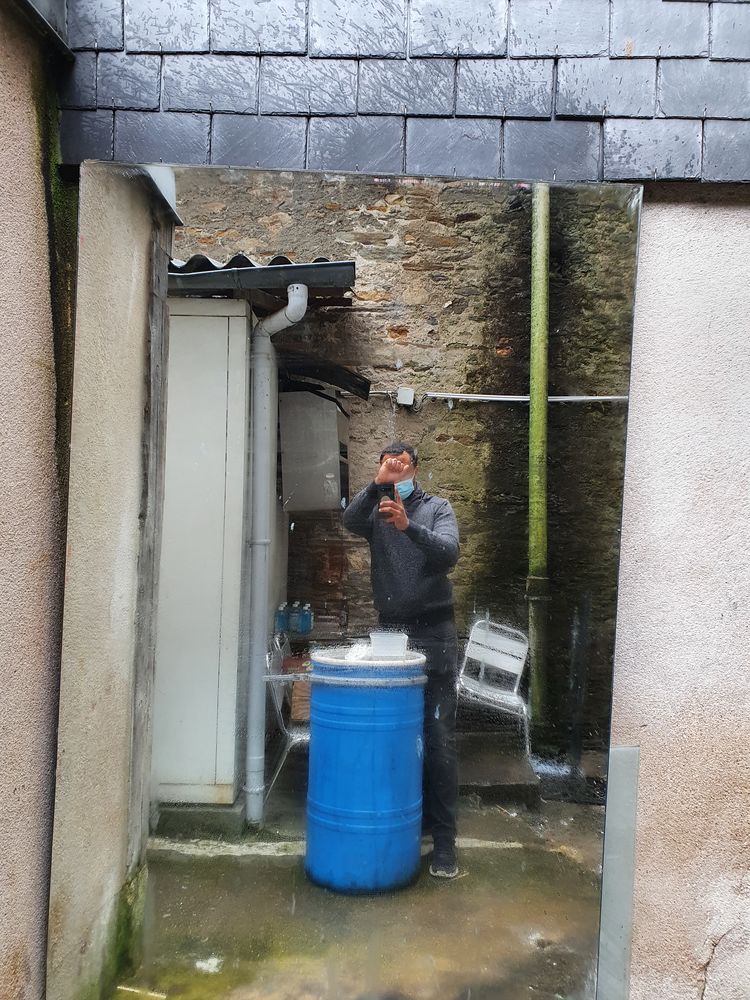 2 tr�s grand miroirs mural 150 Nantes (44)