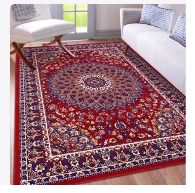 Tr�s grand tapis style oriental rouge 70 Lesparre-M�doc (33)