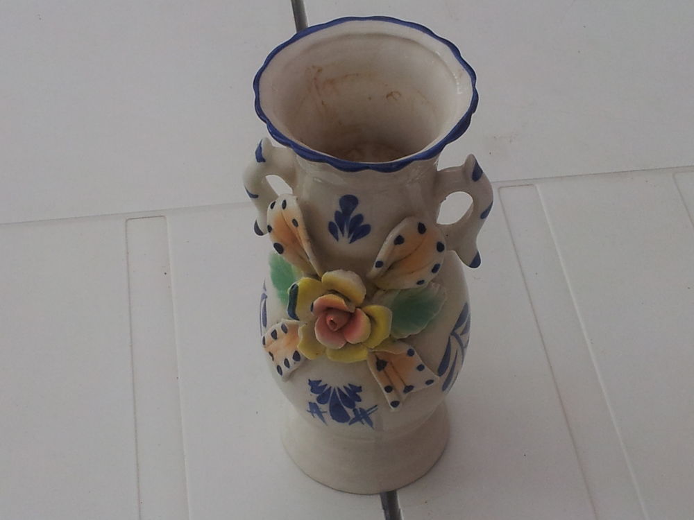 tr�s joli vase fleuri ancien 0 M�rignies (59)