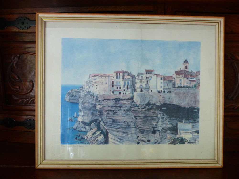 tr�s jolie aquarelle   Bonifacio   55 Roclincourt (62)