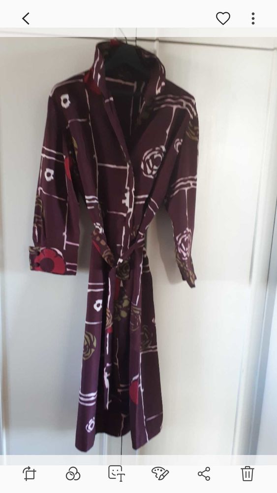 Tr�s jolie robe / Chemise en soie  - Taille 40/42 15 Villemomble (93)