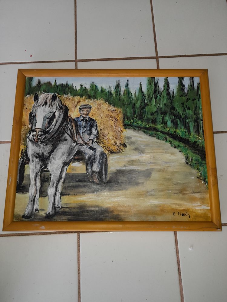 tr�s jolie tableau ( ancien) 
25 Peyrestortes (66)