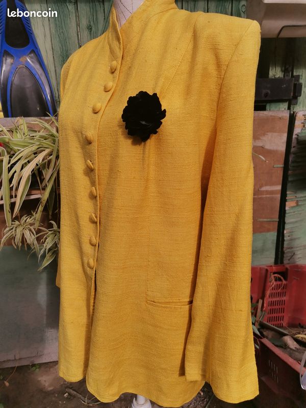 tr�s jolie veste jaune 15 Pia (66)