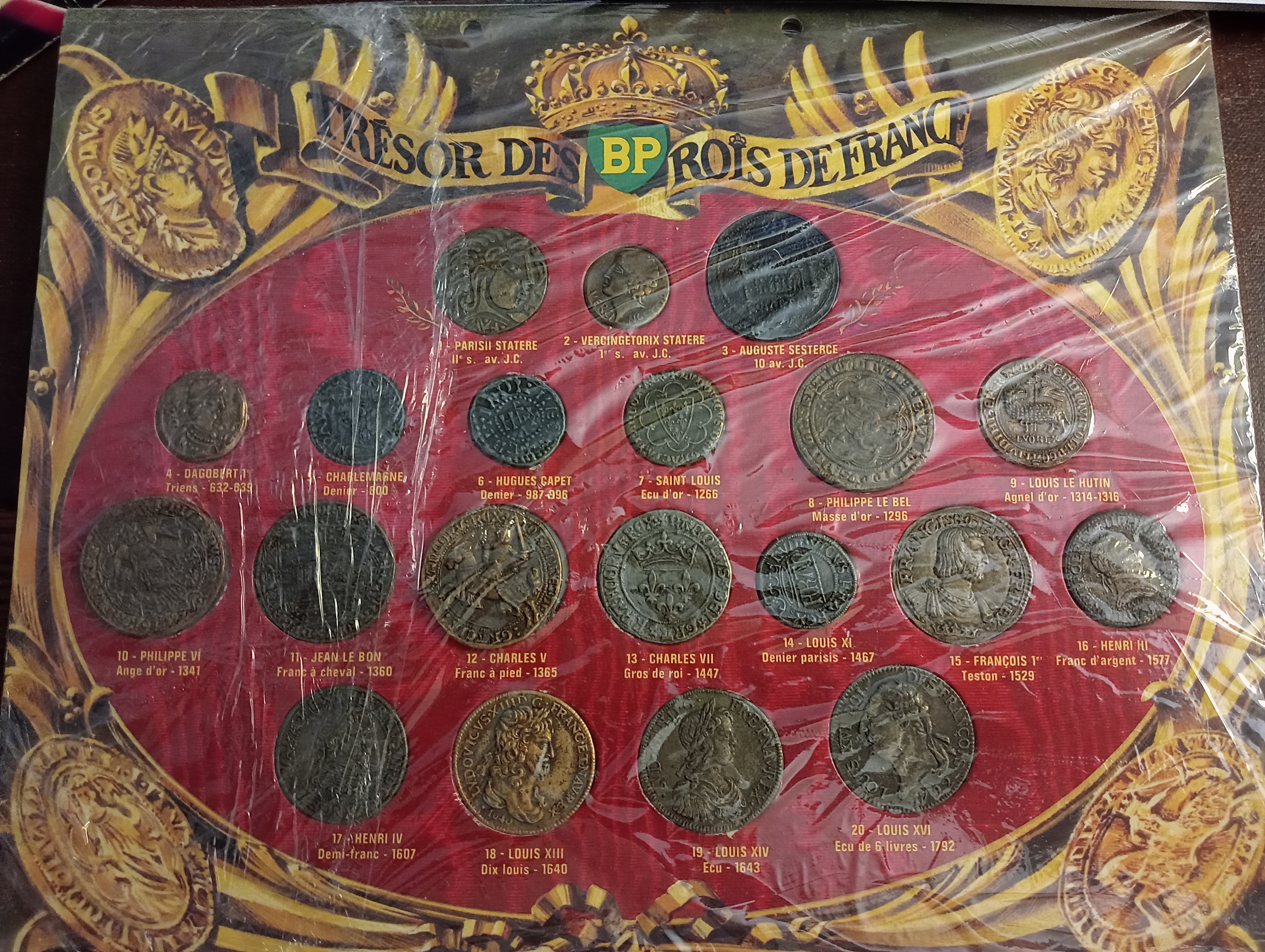 Tr�sor des rois de France BP 70 Aillant-sur-Tholon (89)