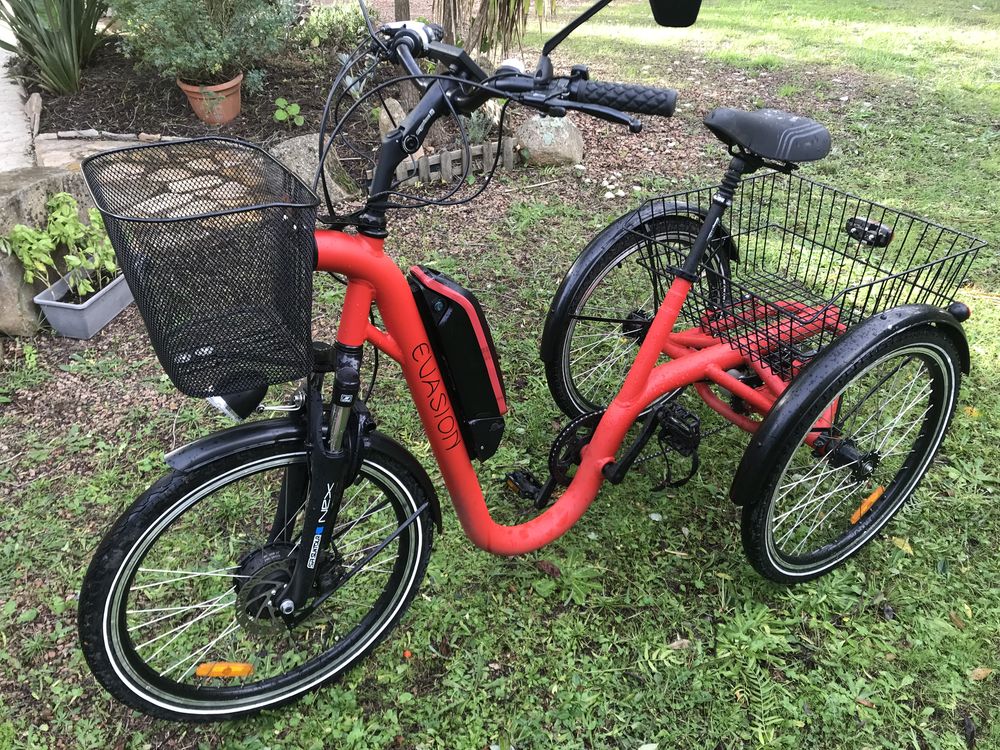 Tricycle �lectrique adulte Damiud 1350 Lecci (20)