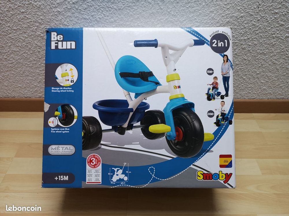 Tricycle Smoby Evolutif 2 in 1 30 Rantechaux (25)