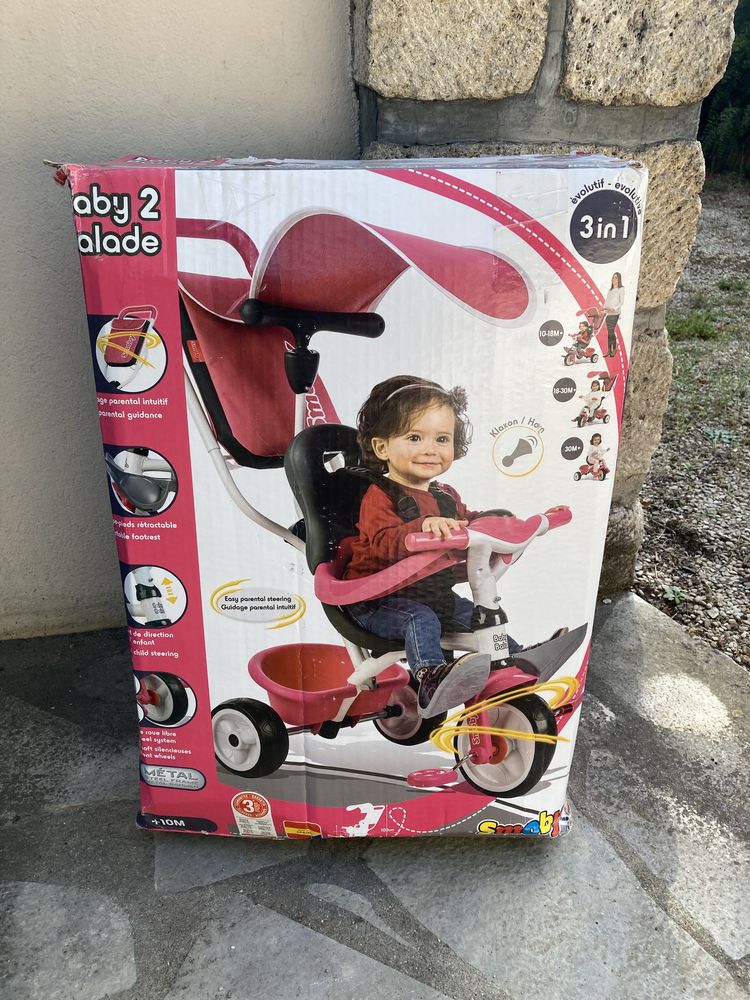 Tricycle Smoby Rose 50 Croissy-sur-Seine (78)