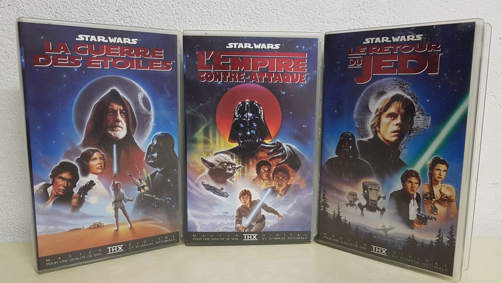 Trilogie STAR WARS, VHS, 1997. 399 Jeuxey (88)