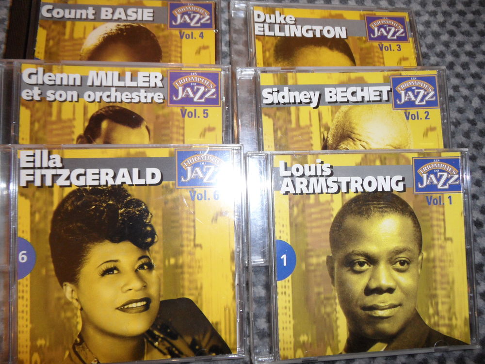 Lot de 20 CD  Les triomphes du Jazz  (originaux) 0 Buc (78)