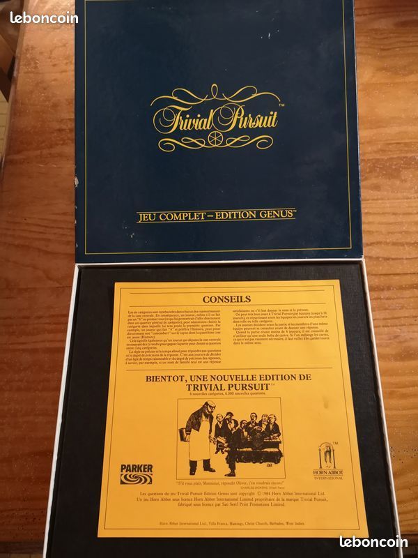 TRIVIAL PURSUIT GENIUS 10 Sainte-C�cile-les-Vignes (84)