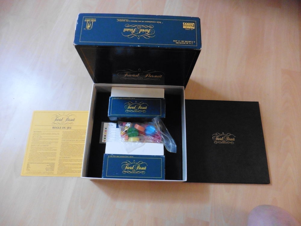 Trivial Pursuit GENUS de 1984 15 Ablis (78)