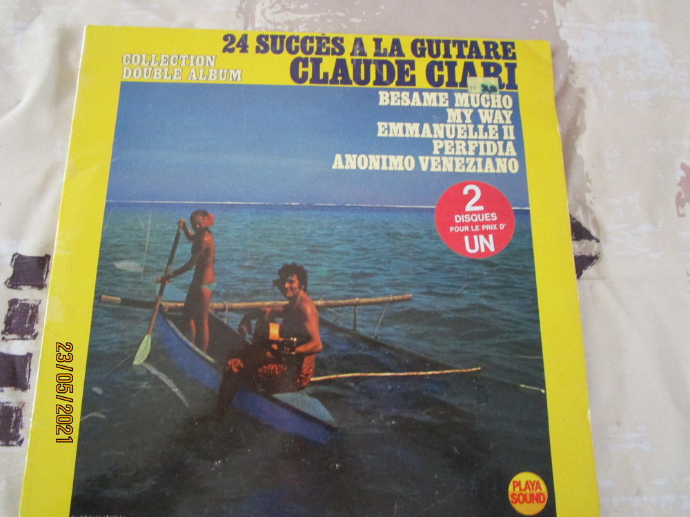 lot de trois disques vinyles  guitare  15 Chanteloup-en-Brie (77)